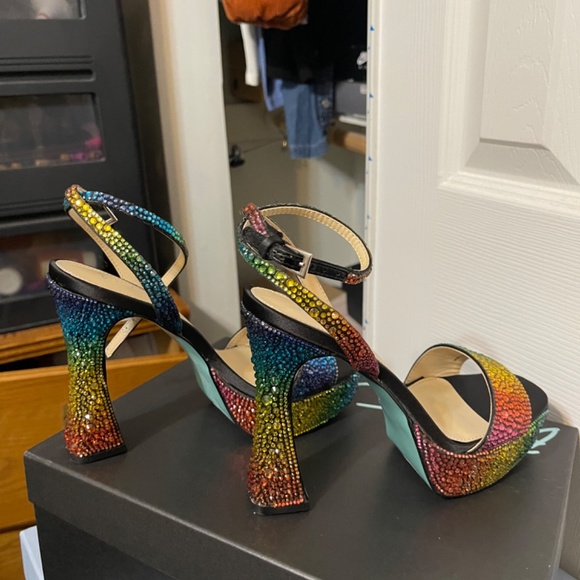 Betsy Johnson colorful heels - Picture 11 of 11
